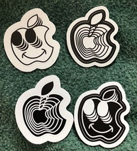 4 Pack of Slapple Stickers