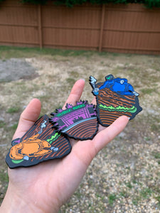 Wobble Rocks Ganja Pins (3 Piece pin Set)